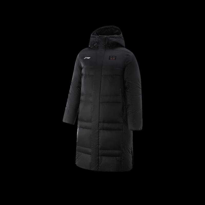 LI-NING Ma Long Unisex Long Down Jacket V379-1 XL