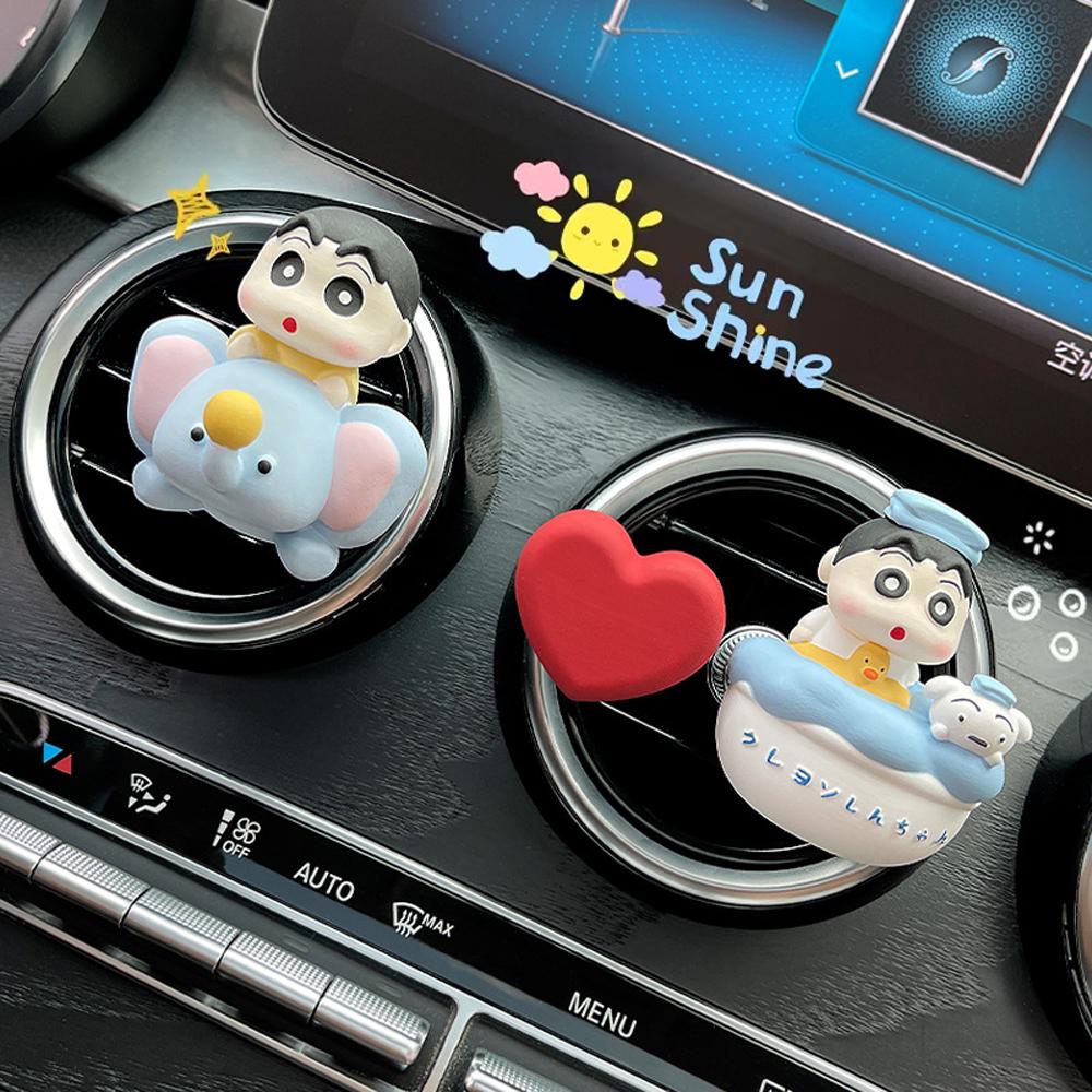 Cute Jixiang Xiaoxin Car Aromatherapy Perfume Stone Decoration Articles with Perfume Car Interior Decorations and Ornaments