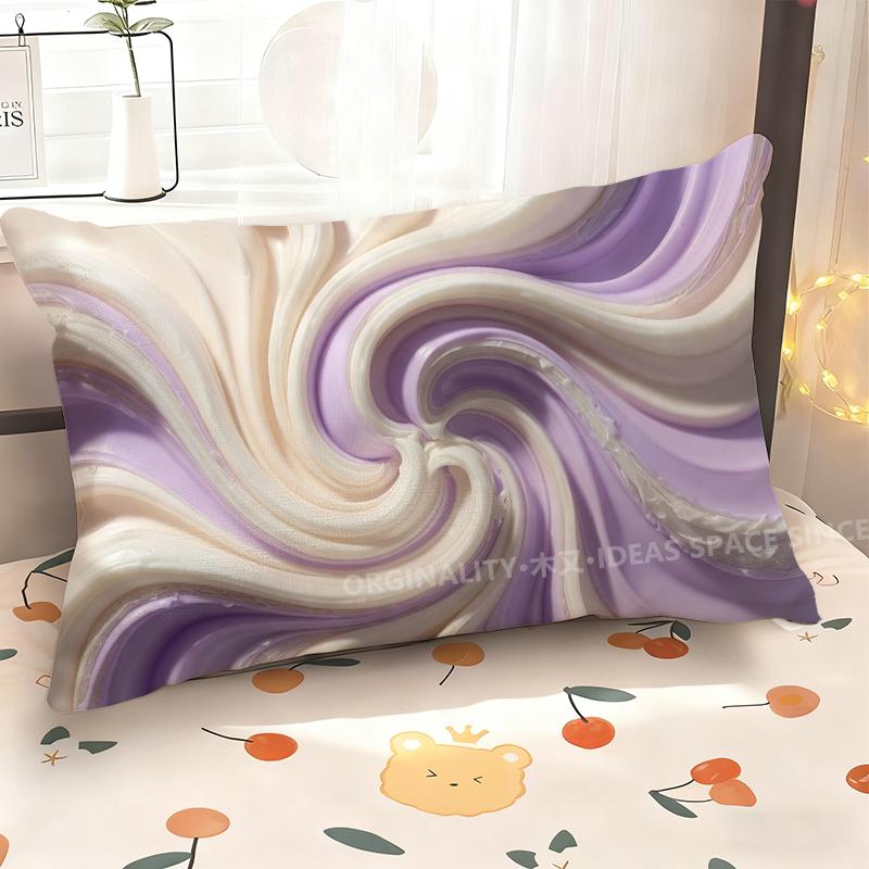 Swirling Abstract Pattern Pillowcase Suitable For Sofa Bedroom Car Pillow Cover Cushion Rectangular Back Cushion