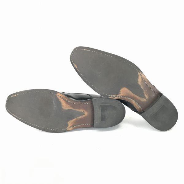 Regal Genuine Leather Goodyear Welt Monk Strap Business Dress Shoes Size 25.5cm Black(USED)