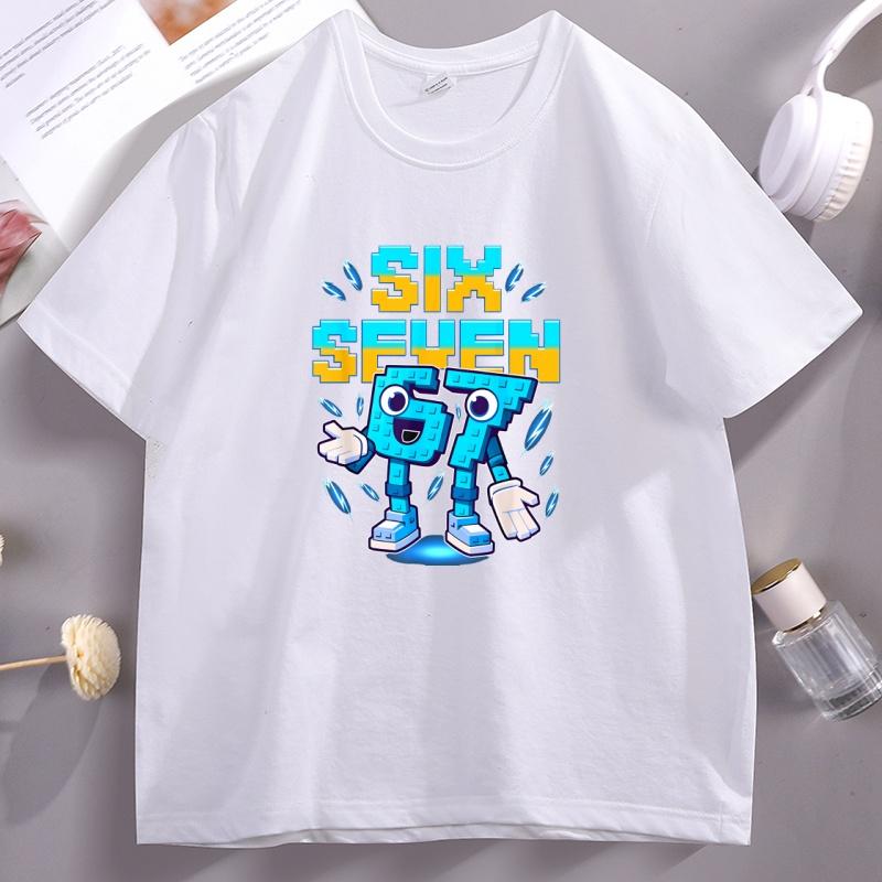 

67 Italian Brainstorm Meme TShirt Funny 67 Number Joke Graphic T Shirts Loose Casual Summer Short Sleeves Tshirt Streetwear 4XL