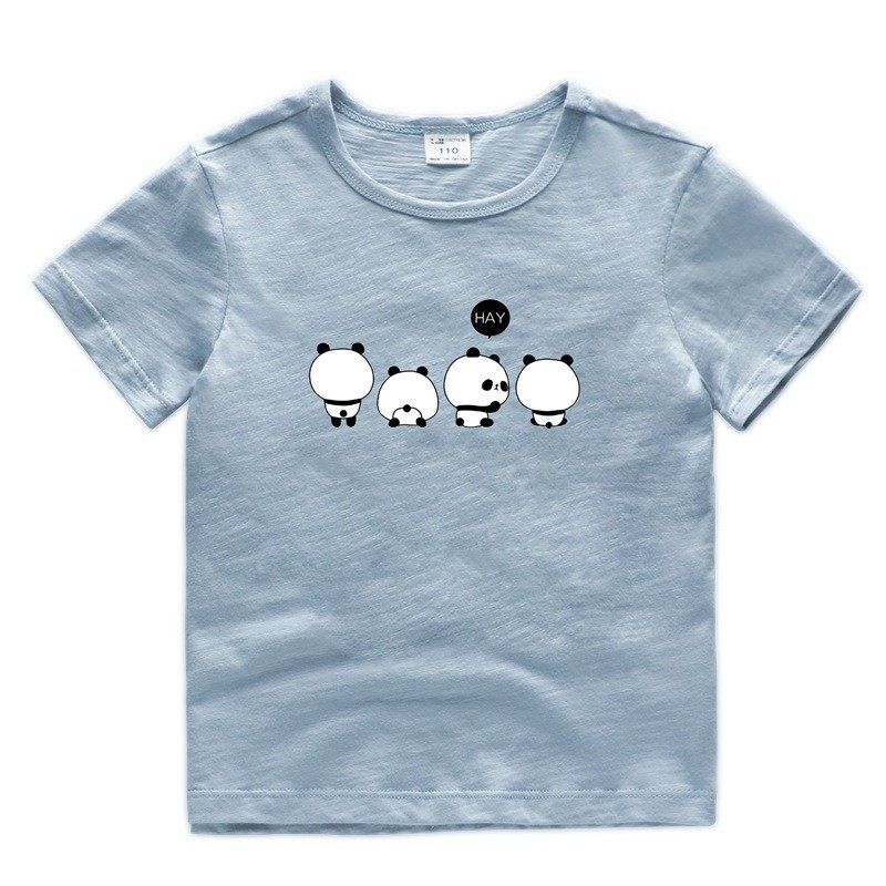 Slub Cotton Crew Neck Light Breathable Solid Color Ins Short Sleeve