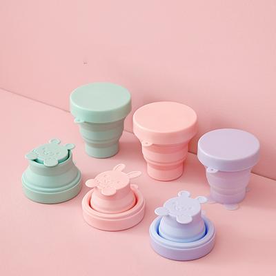 Fold Silicone Mug, Telescopic Compression Mug, Wash Mug, Cute Water Mug, Portable Outdoor Travel Mug