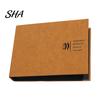 Anti-fouling Photo Album Scrapbook, Horizontal Loose-Leaf with Waterproof Thickened Film Pages, Memory Keeping Book Flat-Lay Design Refillable
