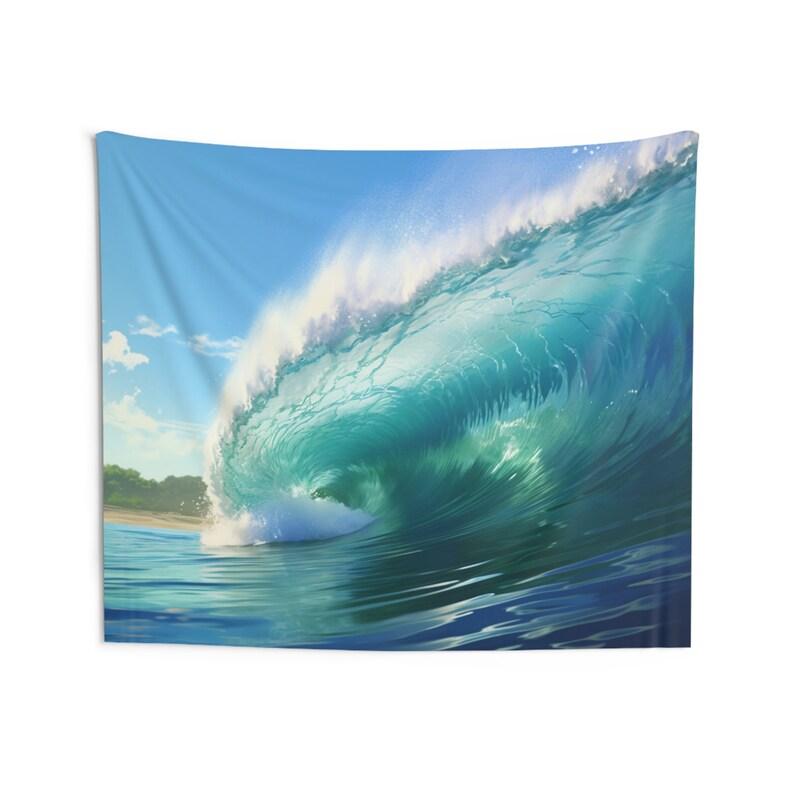 Barrel wave tapestry 75x100