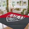 VfB Stuttgart Design Kristall-Samt Teppich Weiche Dekorative Matte für Schlafzimmer Eingang