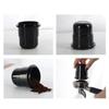 Matte Textured Coffee Measuring Cup 58mm Professional Thickened PC Construction Easy Cleaning Suitable for Portafilters