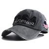 Snapback Adjustable Style Street Urban Hop Hip Stitching Embroidery Embroidered 1964 With Washed Vintage Cap Baseball Cotton School Old Women  Men