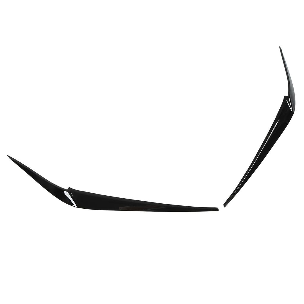 1 Pair Headlight Eyebrow Stickers Car Headlamp Eyelid Decal Cover Replacement for X3 X4 G01G02 2018+(Carbon     )