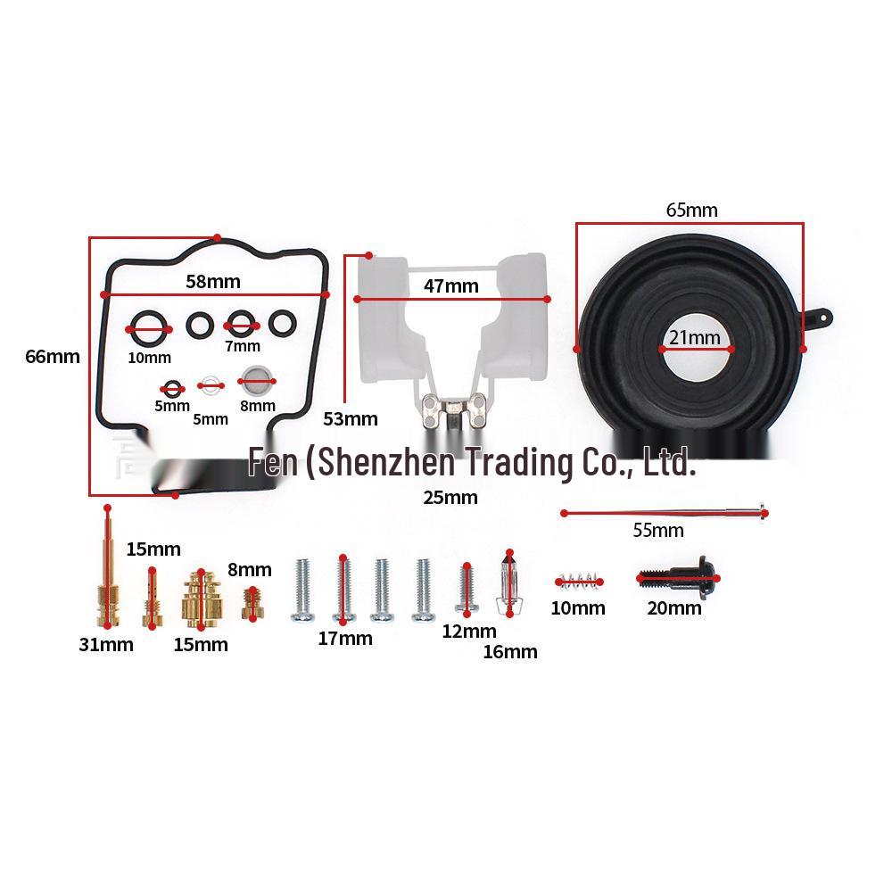 ZX750 Ninja ZX7R Carburetor Repair Kit (1989-2003)