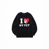 European & American Loose Printed Pullover Sweater - Casual Round Neck Women's Jacket