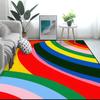 Colorful Abstract Pattern Carpet Playground Living Room Non-slip Large Area Rug Bedroom Soft Easy To Clean Floor Mat Cloakroom