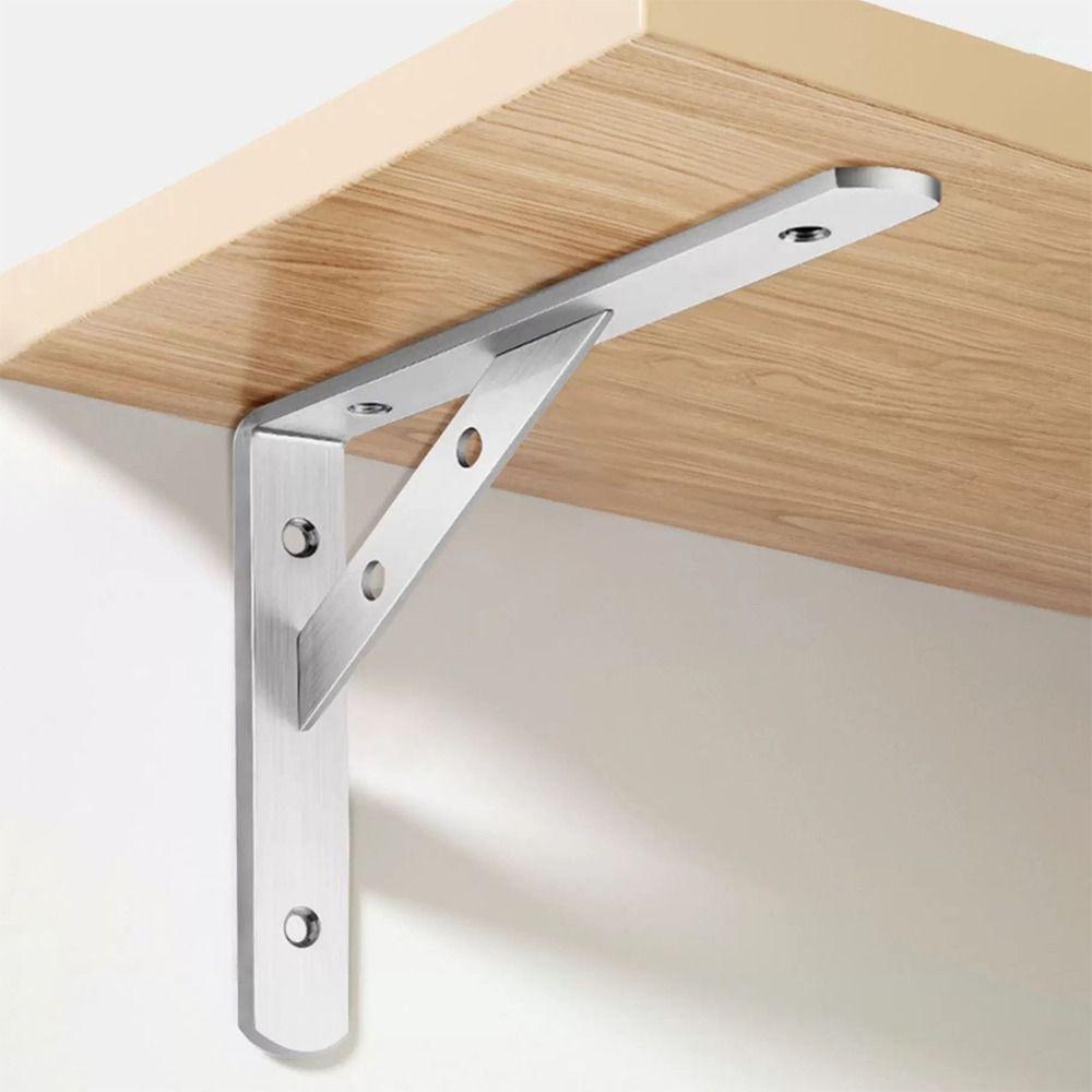 Right Angle Shelf Bracket Heavy Duty Triangle Shelf New Home Bookshelf Bracket