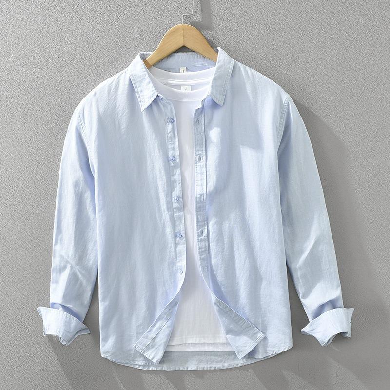 

Men s Long Sleeve Loose Shirt XXXL темно-зелений колір