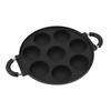 Egg Frying Pan 8 Hole Design Multifunctional Non Stick Egg Pancake Steak Pan for Travel Camping