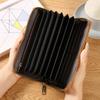Einfache Leder Damen Geldbörse Herren Lang Reißverschluss Geldklammer Geldbörse Unisex Große Kapazität Kartenhalter Clutch