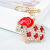 2027 Year of the Sheep: Cute Korean Style Cartoon Sheep Metal Keychain and Bag Charm