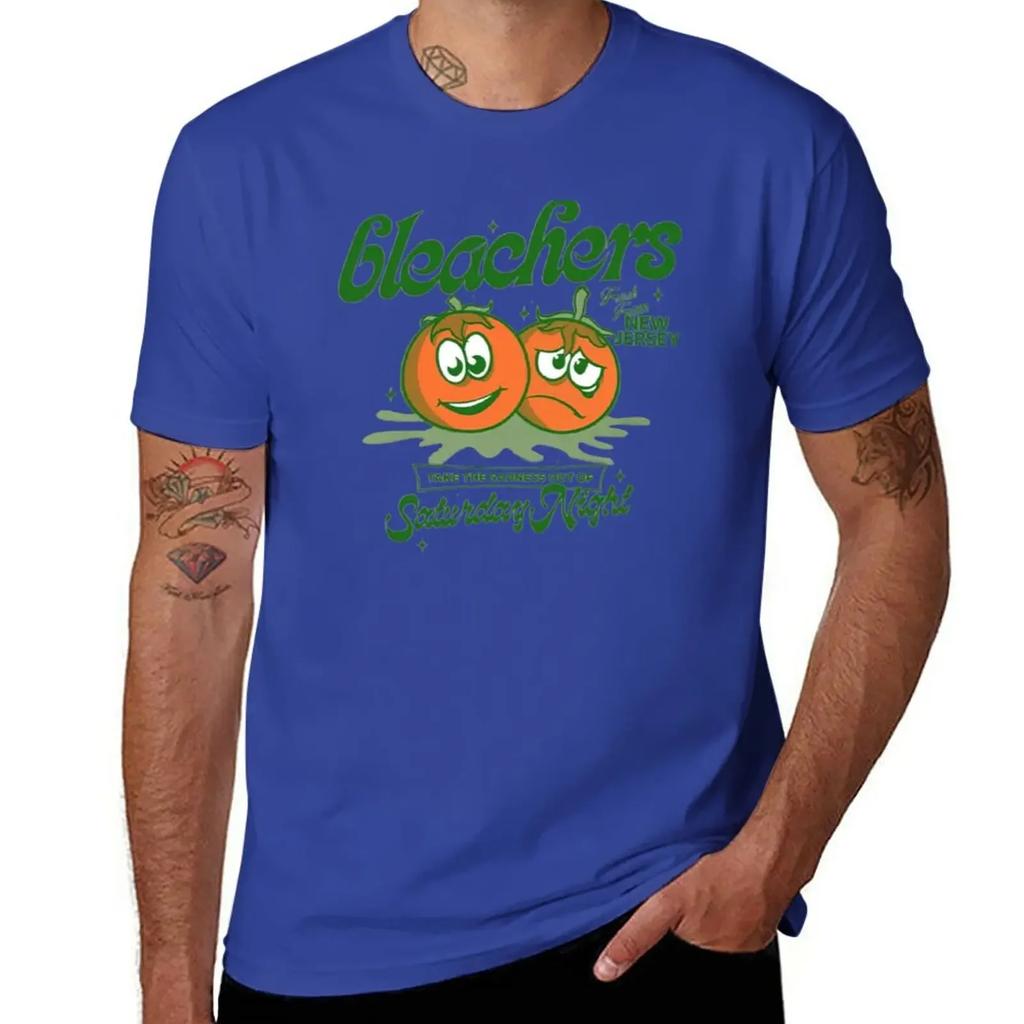 bleachers T-Shirt sports fans oversizeds heavy weight t shirts for men