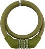 GORIN Combination Wire X Khaki Lock, Lock, G228W, 4-Digit MySet, 12 600mm, (KH)