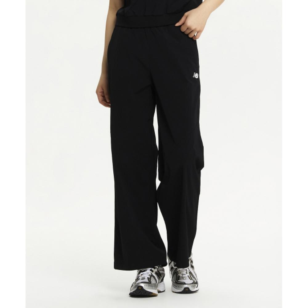 

New Balance Nbnte3w612 Women Frozen Woven Stretch Wide Pants Black 19 BLACK/L 080