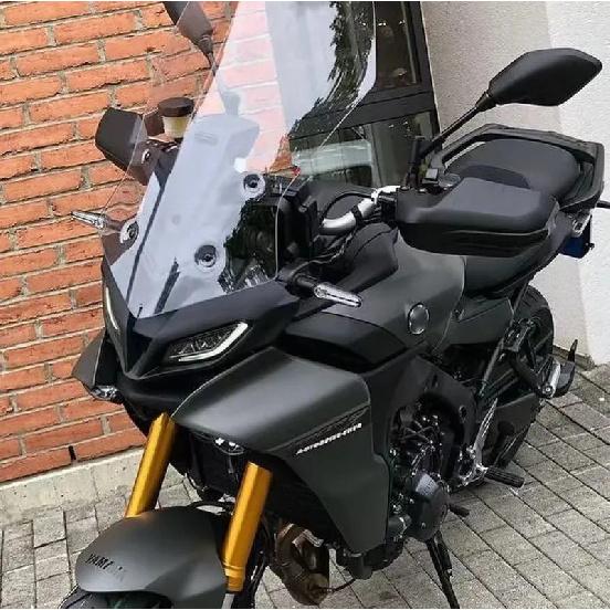 Tracer 9 Handguard Extensions Protector Guard Hand Shield Protector Cover Black For Yamaha Tracer 9 Tracer9 GT 2021 2022 2023 -