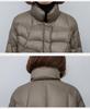 2024 Women's Winter Lightweight Short Down Jacket – Petite, Casual, Stand-Up Collar, White Duck Down