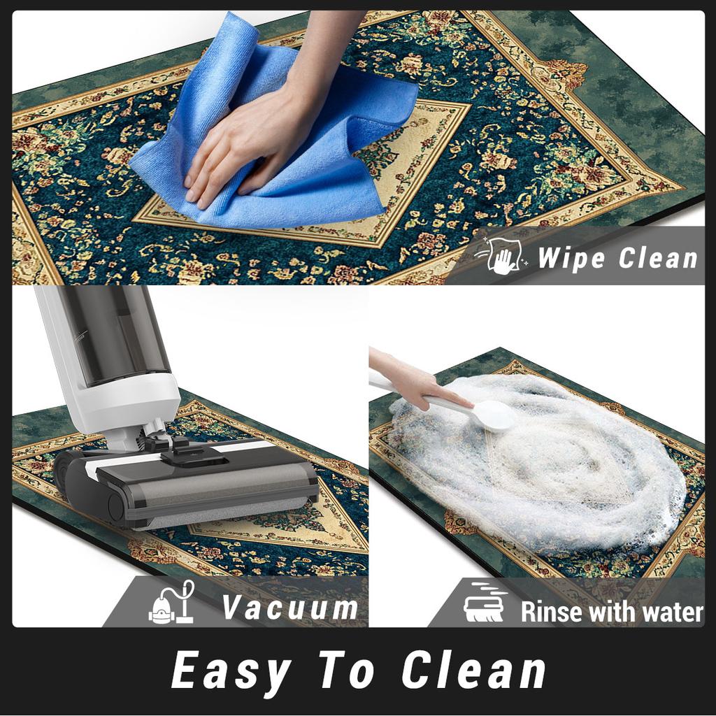 Luxury Vintage Doormat Entrance Door Mat Outdoor Welcome Front Room Rugs Foot Mat Hallway Carpet Floor Bath Mats Washable