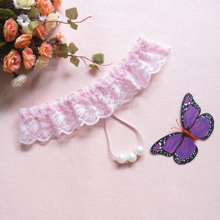 Sex Underwear Free Sex Underwear Women's Sexy T-pants Pearl Large Size Open Crotch Thong Lace Temptation Wholesale