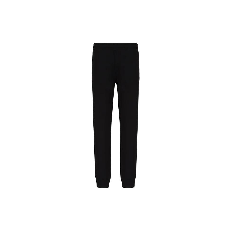Emporio Armani FW22 Knitted Sweatpants Men's Black 8N1PS91-JRIZ1-0999