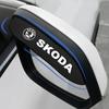lbrdy0 2PCS Car Styling For Skoda Octavia Rearview Mirror Rain Blade Rubber Eyebrow Water Rainproof Cover A7 Yeti Kodiaq RS Fabia Rapid