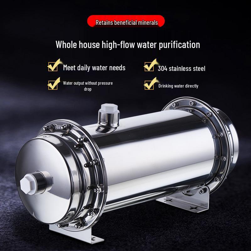 Stainless Steel Whole House Water Filter for Direct Drinking