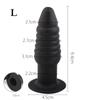 Butt Plug Silicone Finger Hollow Anal Expander Buttplug Vagina Anal Dilator Prostate Massage Anal Sex Toys for Women