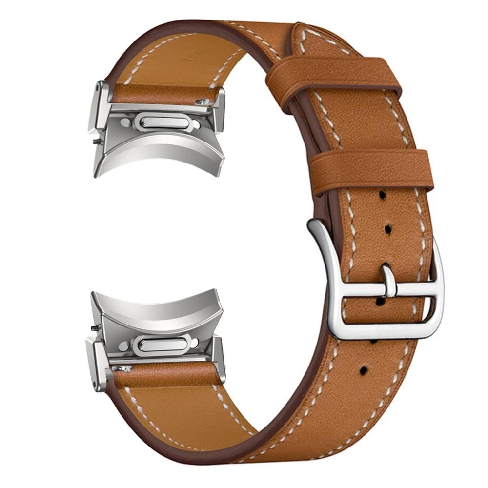 20mm Armband für Samsung Galaxy Watch 6 4 classic/5 Pro 44mm 40mm 47mm 43mm 45 Ohne Lücken Lederarmband Correa Galaxy Watch 6 Armband