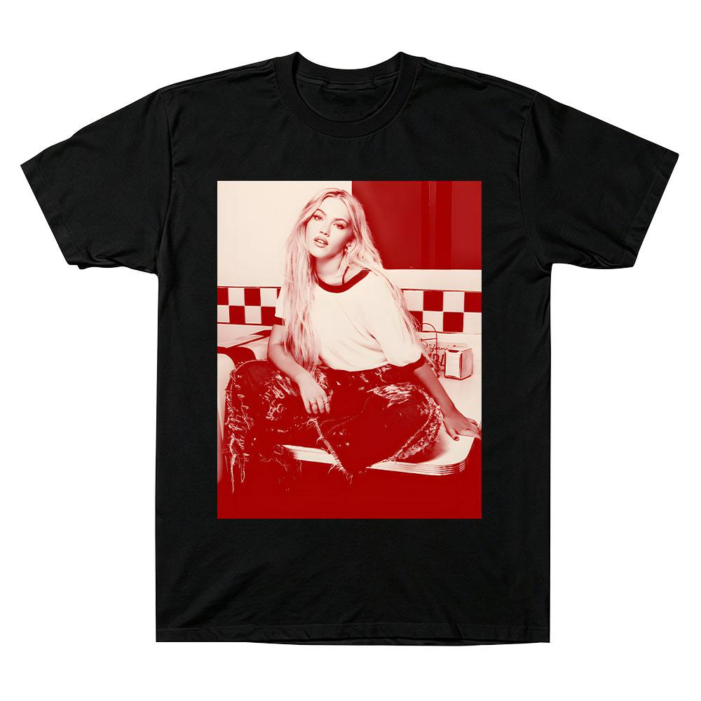 Tričko s potiskem špatného vkusu Freya Skye Merch Bavlněné tričko Unisex Grafický potisk Krátký rukáv Unisex Wounisex Letní Ležérní Streetwear Y2k