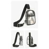 Waterproof Clear  Shoulder Bag Adjustable Shoulder Strap Stadium Purse Bag PVC Chest Bag  Women
