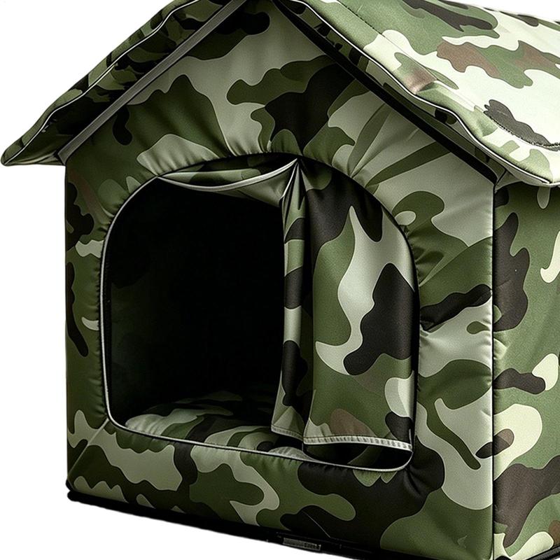 Cooling Outdoor Cat House Summer Kitten Nest Cool Down Pet Cave for Pet Parents Trainers Animal Lovers Apartment Home Office
