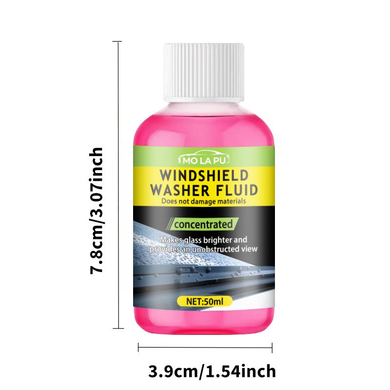 

Concentrated Crystal-Coating Liquid for Car Glass - Windshield Wiper Fluid, Keeps Surfaces Smooth, Rain-Proof, and Anti-Fog Without Streaks, Quickly