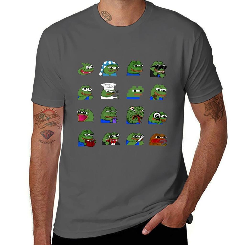 Pepe Peepo Variety Set 16 Pepes Edition TShirt Outdoor Sports Lightweight Tee