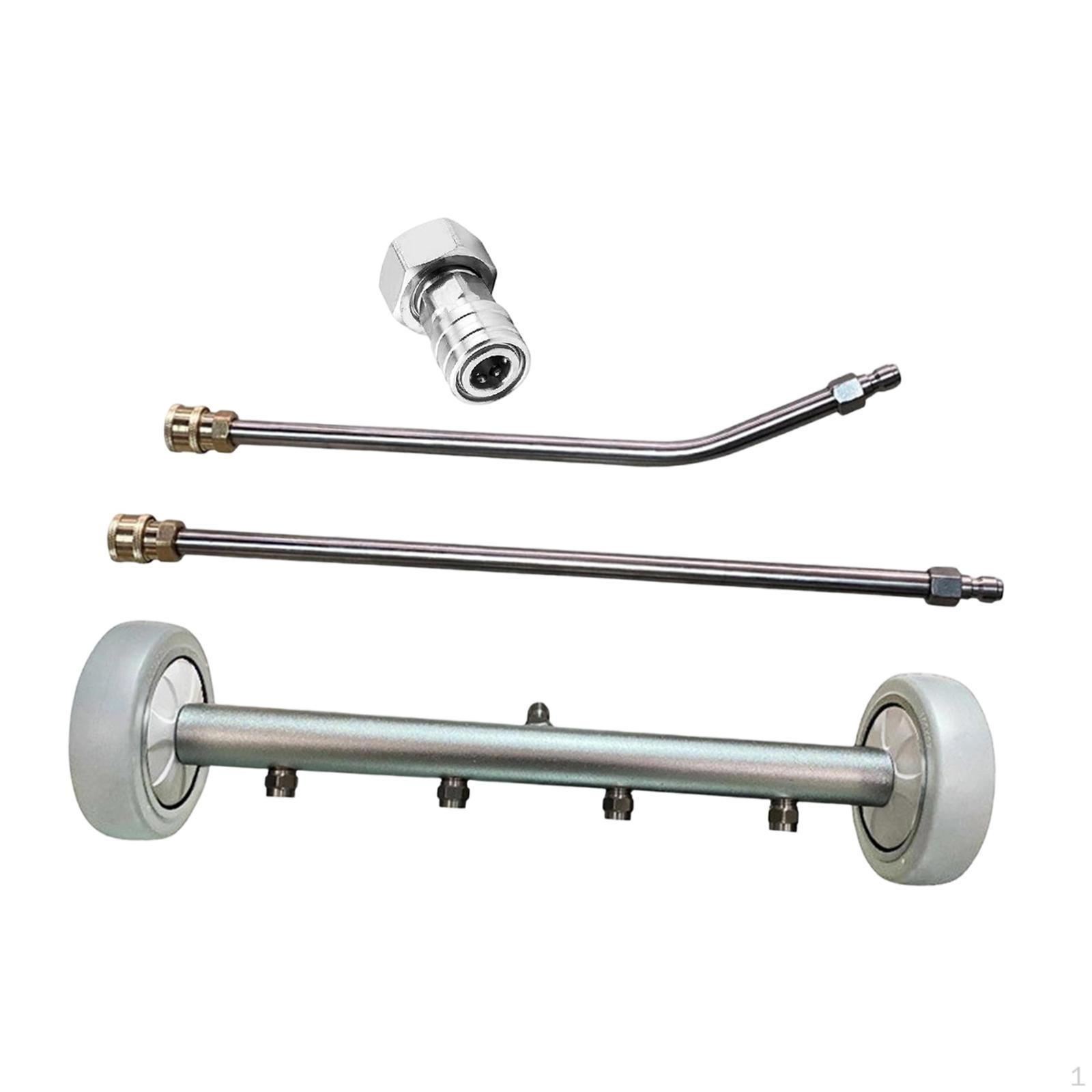 

Pressure Washer Undercarriage Cleaner Wear Resistant Premium Car Wash Water Broom Chassis