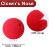 10pc Red Foam Sponge Noses Novelty Cosplay Nose Clown Nose for Christmas Comic Costume Party Favors Magic Dress Circus Kid Adult