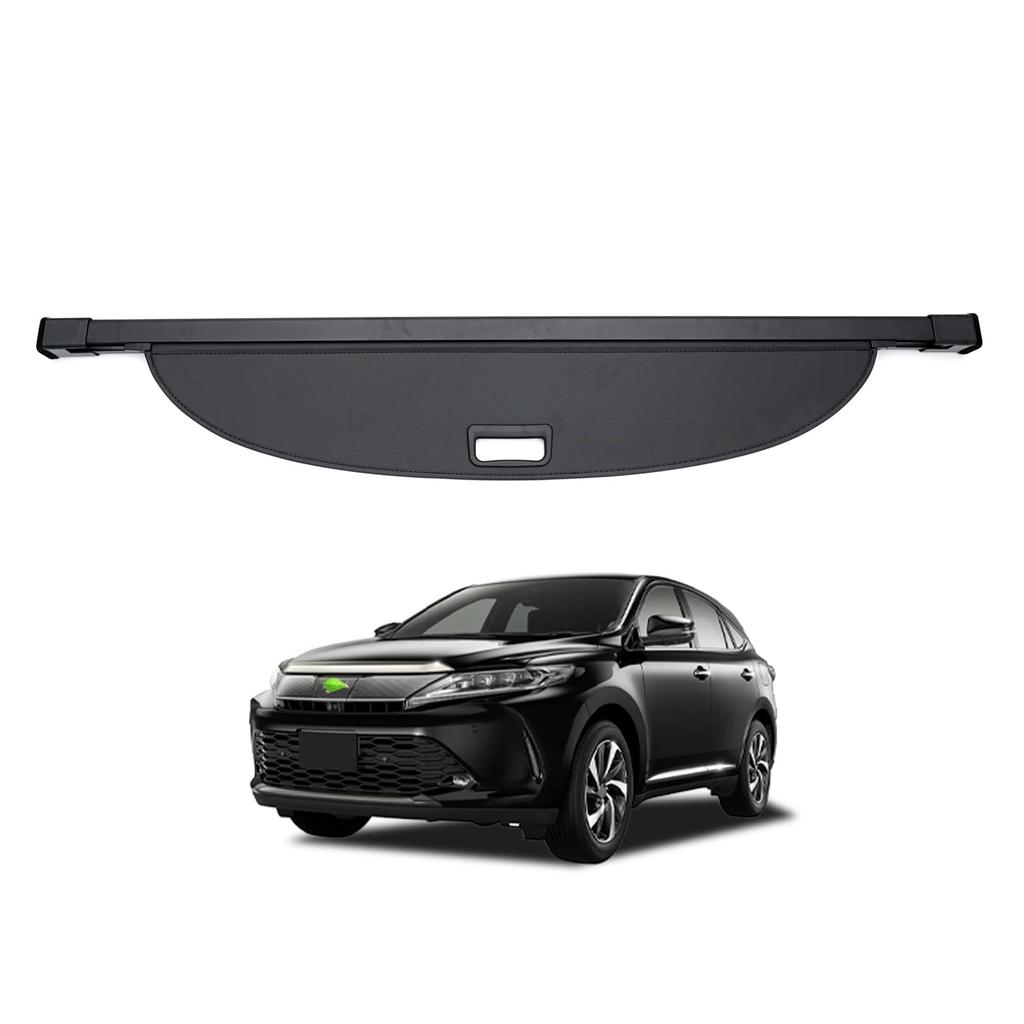 Mixsuper Toyota Harrier 60 Series Tonneau Shade December 2013 June Luggage Privacy High Temperature Interior Cover Cargo Black PVC Custom Manufacturer