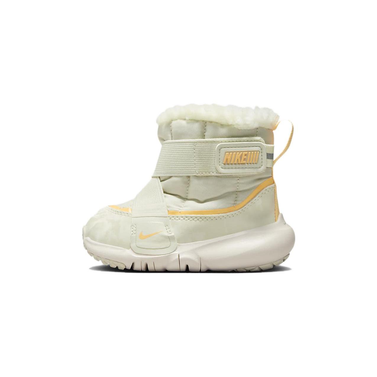 

New Nike Flex Advance Abrasion Resistant High Top Toddler Shoes Beige Infant And Toddler DD0303-100 27