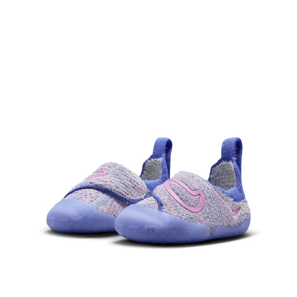 Nike Swoosh 1 TD Sapphire Baby Sneakers Blue Tangerine-Tint Sail FB3244-501