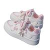 Cute thick-soled mesh breathable board shoes women's spring and summer new original design casual student white shoes