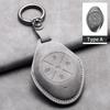 Leather Car Remote Key Case Cover for Xiaopeng Xpeng P5 P7 G3 G6 G9 G3i 2021 2022 Car Key Fob Shell Holder Keychain Accessories