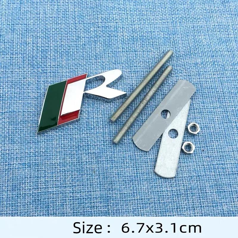 3D Metal Emblem car Fender trunk Rear Bonnet Decal Badge Sticker