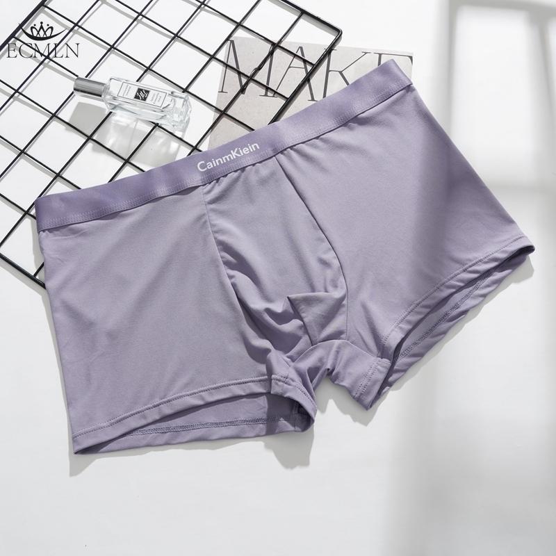 Men's Cotton Underwear Men's Autumn and Winter Pure Cotton Boxer Briefs Antibacterial Crotch Breathable Soft Boys Boxer Shorts