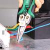 Electrician‘s Plier 8-in-1 Multi-Functional Wire Stripper Scissors With Electrical Test Non-slip Wire Stripping Pliers