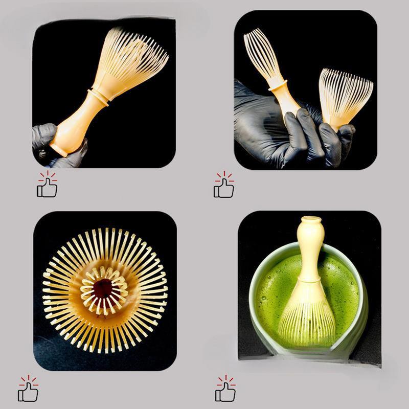 Plastic Matcha Whisk Green Tea Powder Brush Grinder Matcha Tea Chasen Mixer Stirrer Reusable Tea Whisk Teaware Tea Tools