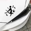 Funny Fuel Gauge Auto Car Body Stickers Reflective Waterproof Decals Decoration